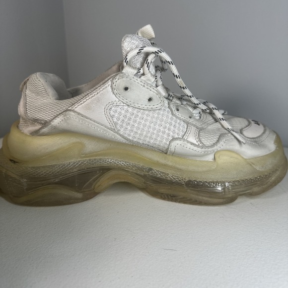 Size 7‎ - Balenciaga Triple S Men 40 Sneaker Pearl Grey Clear Sole main image 8